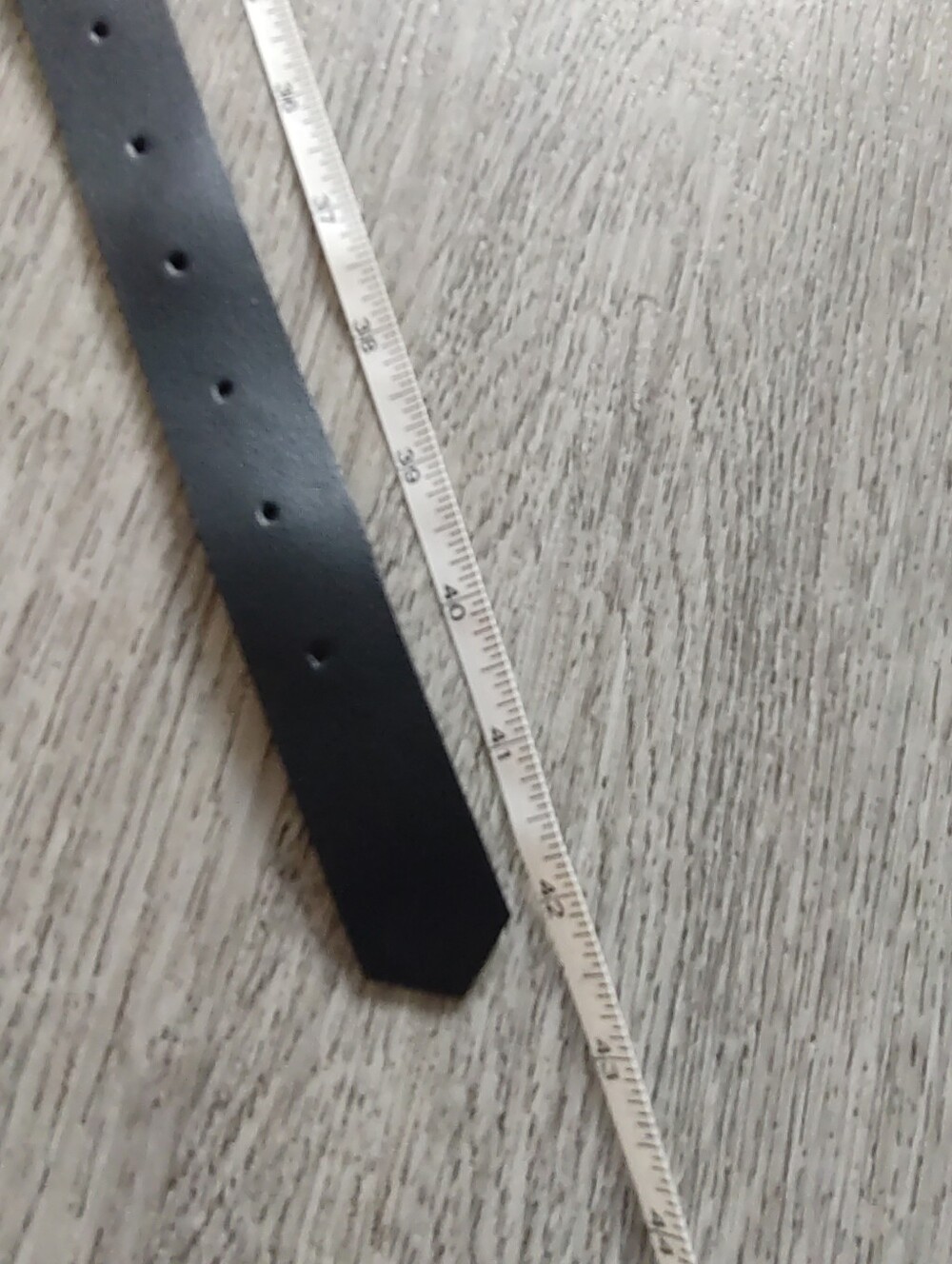 NEW Faux Leather Black Heart Chain Belt - Picture 6 of 7